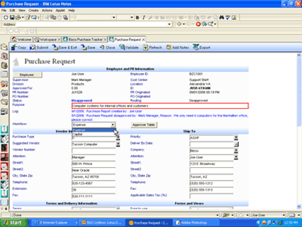 Purchase Order Systems